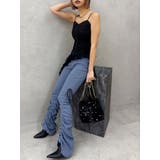スタッズチェーンBIGショルダーBAG | EVRIS | 詳細画像5 