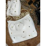スタッズチェーンBIGショルダーBAG | EVRIS | 詳細画像9 