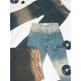 グラデーションフレアデニムパンツ【セットアップ着用可能】 ハイウエスト | EVRIS | 詳細画像48 