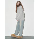 ポケットエンブロイダリーワイドデニムパンツ | EVRIS | 詳細画像14 