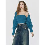 ポケットエンブロイダリーワイドデニムパンツ | EVRIS | 詳細画像2 