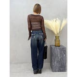 ポケットエンブロイダリーワイドデニムパンツ | EVRIS | 詳細画像23 