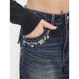 ポケットエンブロイダリーワイドデニムパンツ | EVRIS | 詳細画像33 