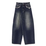 ポケットエンブロイダリーワイドデニムパンツ | EVRIS | 詳細画像40 