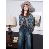 バックリボンワイドデニムパンツ | EVRIS | 詳細画像46 