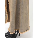 フリンジスリットロングデニムスカート | EVRIS | 詳細画像42 