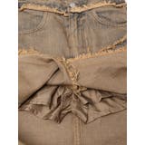 フリンジスリットロングデニムスカート | EVRIS | 詳細画像45 