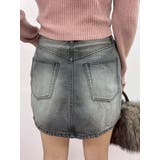 スリーブデザインデニムミニスカート | EVRIS | 詳細画像11 