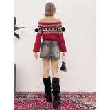 スリーブデザインデニムミニスカート | EVRIS | 詳細画像21 