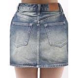 スリーブデザインデニムミニスカート | EVRIS | 詳細画像38 