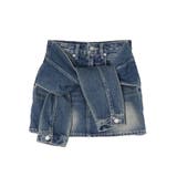 スリーブデザインデニムミニスカート | EVRIS | 詳細画像48 