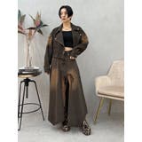 グラデーションスリットロングデニムスカート【セットアップ着用可能】 | EVRIS | 詳細画像46 