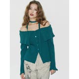 チョーカーオフショルニットトップス | EVRIS | 詳細画像2 