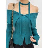 チョーカーオフショルニットトップス | EVRIS | 詳細画像21 