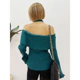 チョーカーオフショルニットトップス | EVRIS | 詳細画像25 