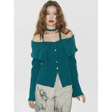 チョーカーオフショルニットトップス | EVRIS | 詳細画像3 