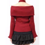 チョーカーオフショルニットトップス | EVRIS | 詳細画像32 