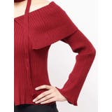 チョーカーオフショルニットトップス | EVRIS | 詳細画像34 