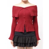 チョーカーオフショルニットトップス | EVRIS | 詳細画像38 