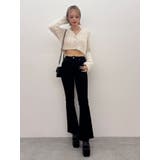 フェザーラメニットショートカーディガン | EVRIS | 詳細画像10 