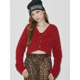 フェザーラメニットショートカーディガン | EVRIS | 詳細画像11 