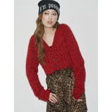 フェザーラメニットショートカーディガン | EVRIS | 詳細画像12 