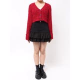 フェザーラメニットショートカーディガン | EVRIS | 詳細画像29 