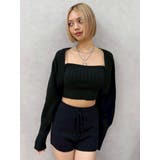 ビジューアンサンブルニットトップス | EVRIS | 詳細画像12 