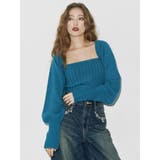 ビジューアンサンブルニットトップス | EVRIS | 詳細画像2 