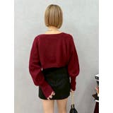 ビジューアンサンブルニットトップス | EVRIS | 詳細画像26 