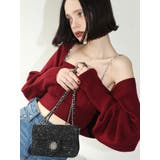 ビジューアンサンブルニットトップス | EVRIS | 詳細画像43 