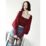 ビジューアンサンブルニットトップス | EVRIS | 詳細画像45 