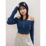 モールオフショルニットトップス | EVRIS | 詳細画像24