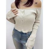 モールオフショルニットトップス | EVRIS | 詳細画像29