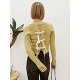 バックリボンニットトップス | EVRIS | 詳細画像21 