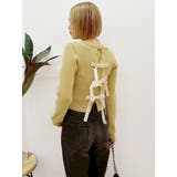 バックリボンニットトップス | EVRIS | 詳細画像22 