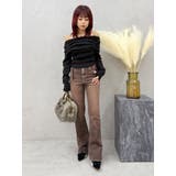 サイドドロストオフショルニットトップス | EVRIS | 詳細画像13 