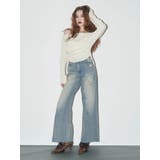 サイドドロストオフショルニットトップス | EVRIS | 詳細画像7 