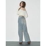 サイドドロストオフショルニットトップス | EVRIS | 詳細画像8 