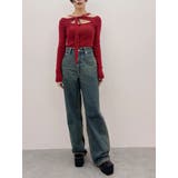 カットアウトニットトップス | EVRIS | 詳細画像15 