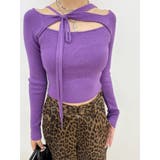 カットアウトニットトップス | EVRIS | 詳細画像17 