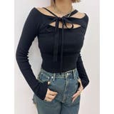 カットアウトニットトップス | EVRIS | 詳細画像3 