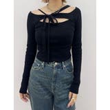 カットアウトニットトップス | EVRIS | 詳細画像4 