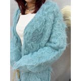 ビジューシャギーニットカーディガン | EVRIS | 詳細画像14 