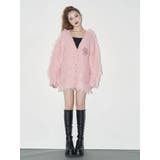 ビジューシャギーニットカーディガン | EVRIS | 詳細画像7 