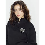 ワンポイントハーフジップショートニットトップス | EVRIS | 詳細画像25 