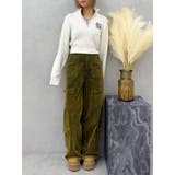 ワンポイントハーフジップショートニットトップス | EVRIS | 詳細画像40 