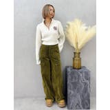 ワンポイントハーフジップショートニットトップス | EVRIS | 詳細画像42 