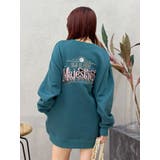 ブルー | Majesties BIGスウェットトップス | EVRIS