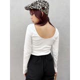 【WEB限定】バックオープンリブトップス | EVRIS | 詳細画像11